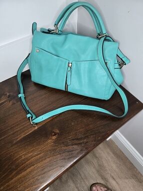 Urban Expressions Turquoise Shoulder Satchel